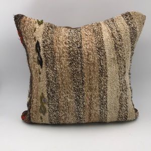 Loloi One Of A Kind Turkish Kilim Rug Pillow Cushion Cover